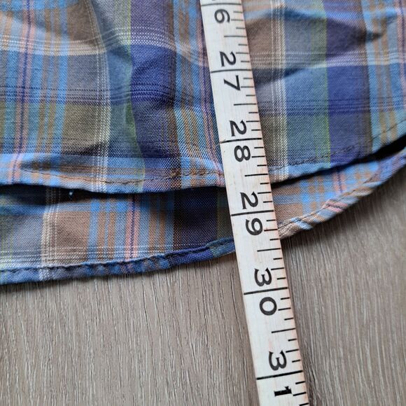 Vintage Pen West Country Traditionals by Pendleton Shirt Short Sleeve Plaid M - Picture 8 of 8